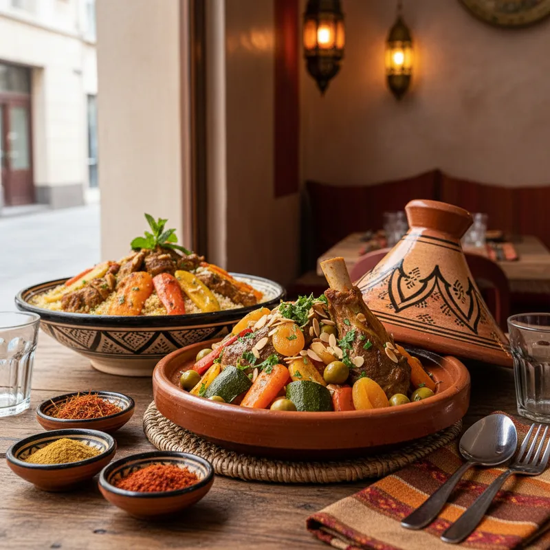 Les Halles d'Agadir à Lille : cuisine marocaine et produits orientaux
